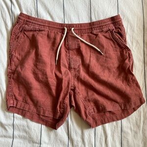 Taylor Stitch Apres Short in Sienna Hemp